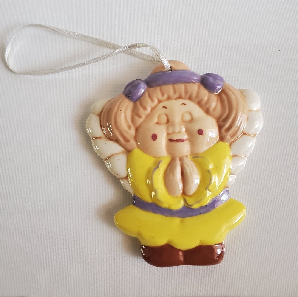 Vintage 1980s Angel Ornament